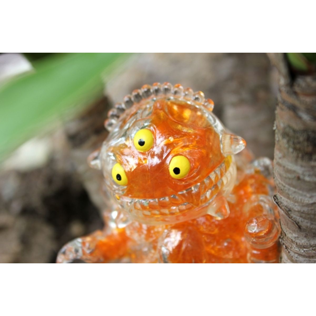 Crystal Clear Cheestroyer w Orange Insides