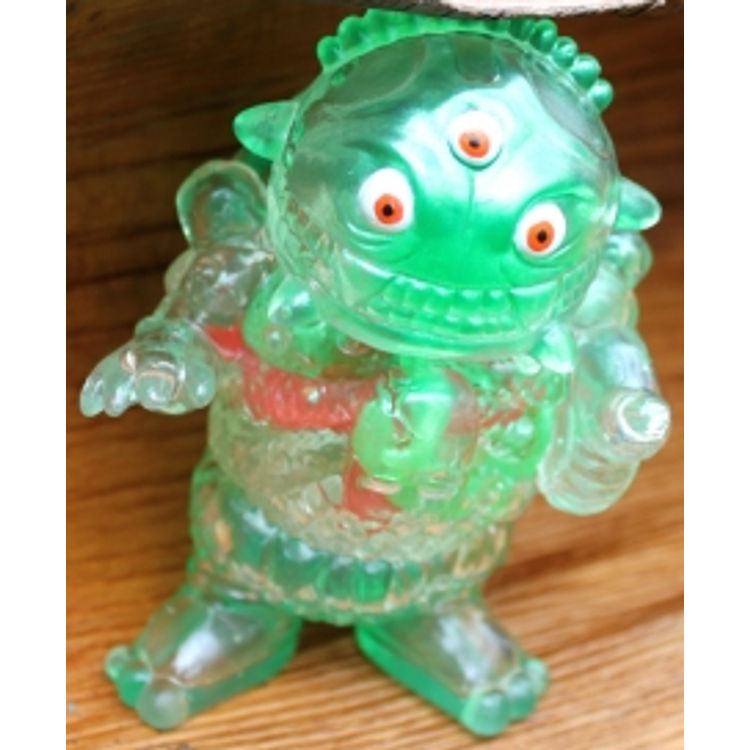 Crystal Clear Cheestroyer w Lizards (Green) by Bad Teeth Comics