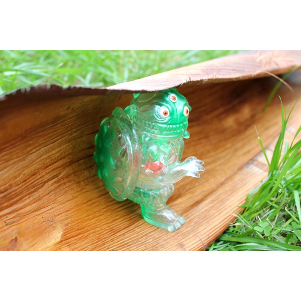 Crystal Clear Cheestroyer w Lizards (Green)