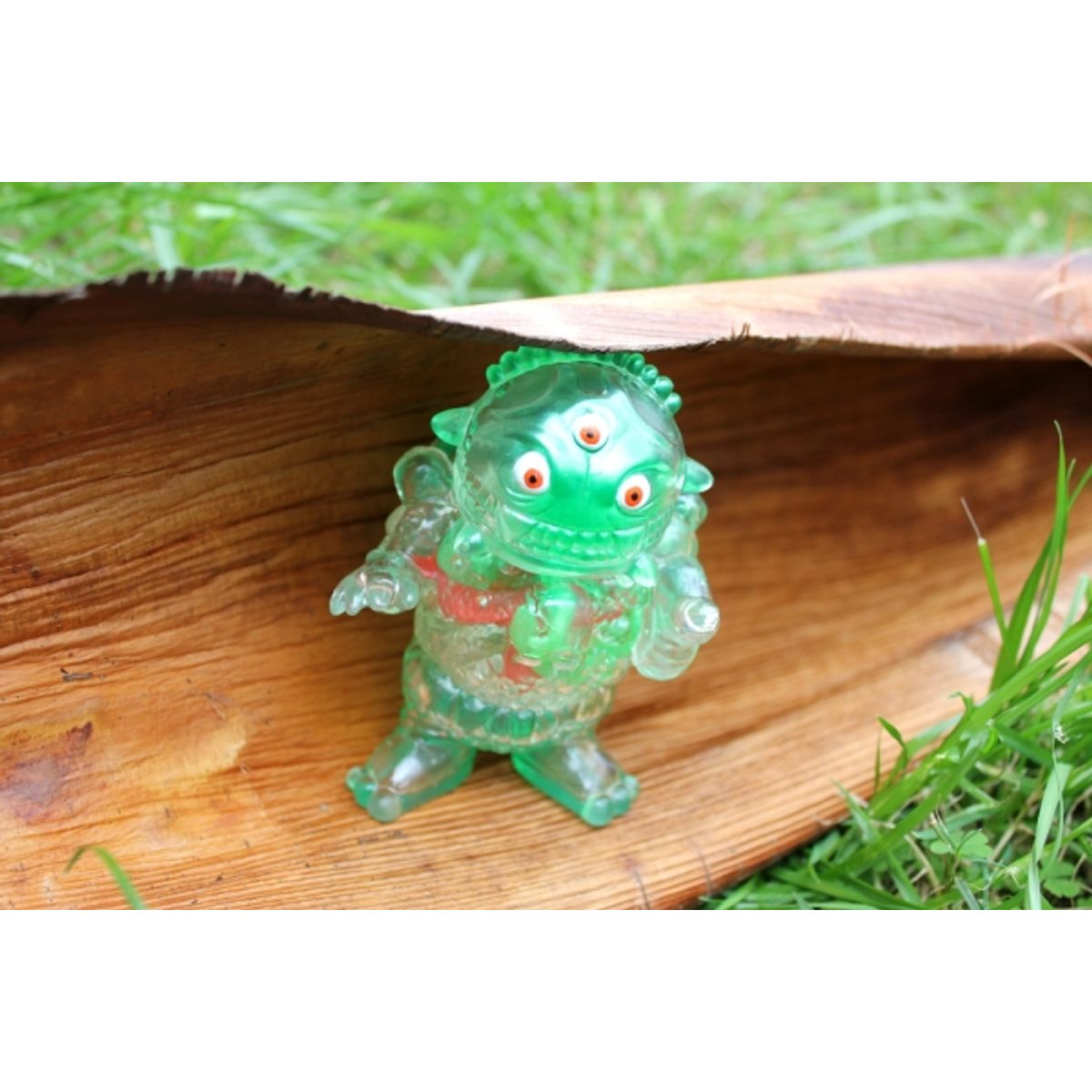 Crystal Clear Cheestroyer w Lizards (Green)