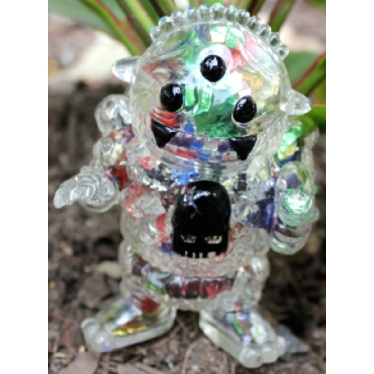 Crystal Clear Cheestroyer w Multi-coloured Insides