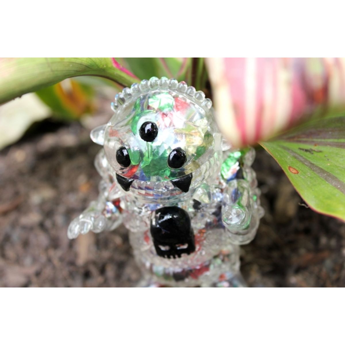 Crystal Clear Cheestroyer w Multi-coloured Insides