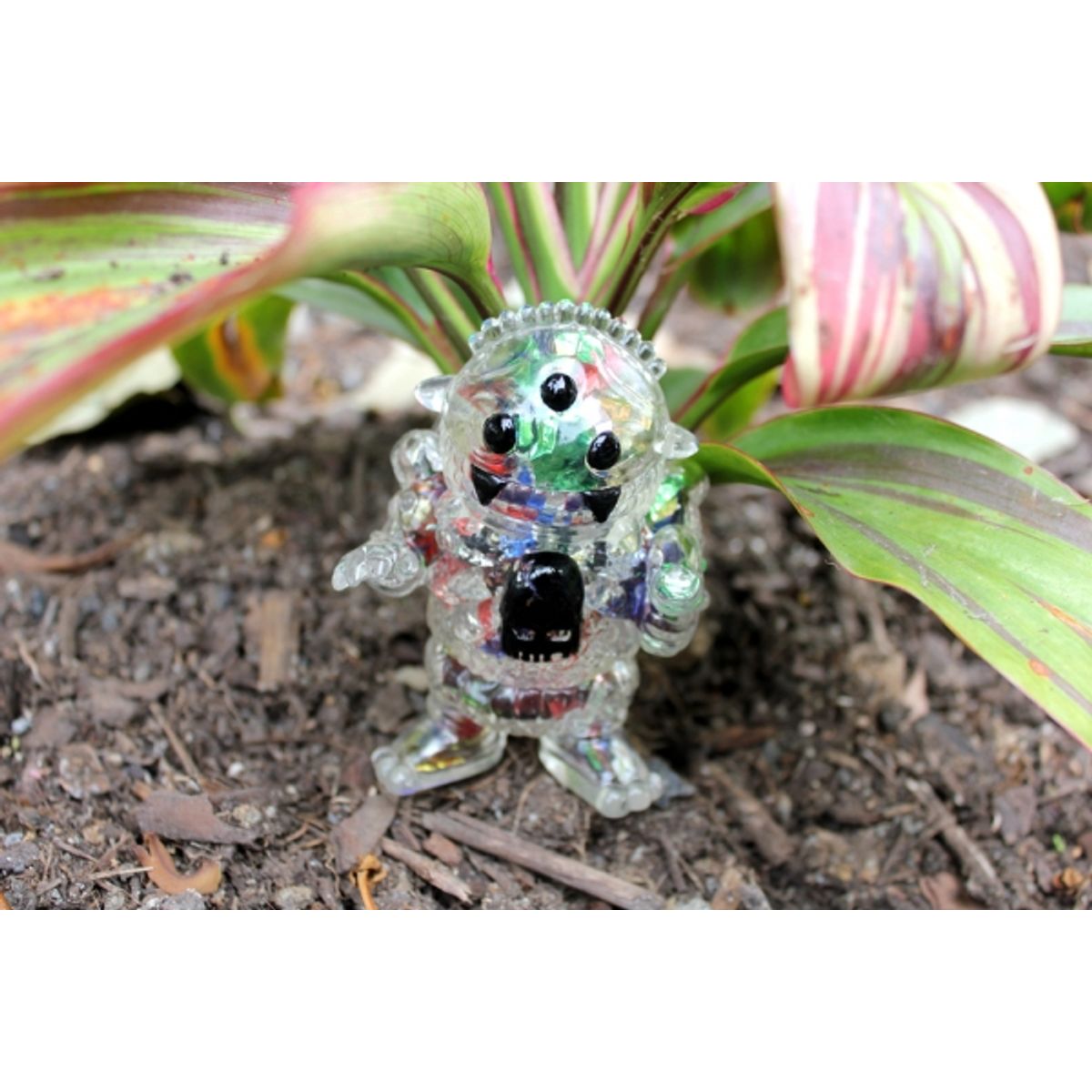 Crystal Clear Cheestroyer w Multi-coloured Insides
