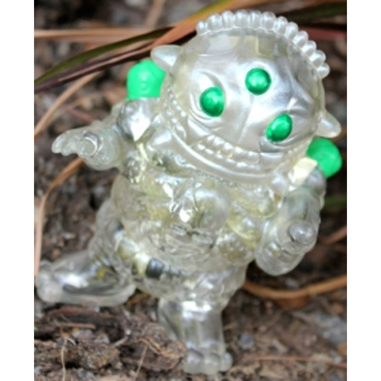 Crystal Clear Cheestroyer w Gold Insides by Bad Teeth Comics