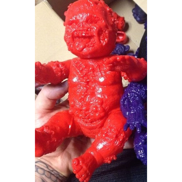 Autopsy Zombie Staple Baby - SDCC : 2014 by Miscreation Toys (Jeremi Rimel)