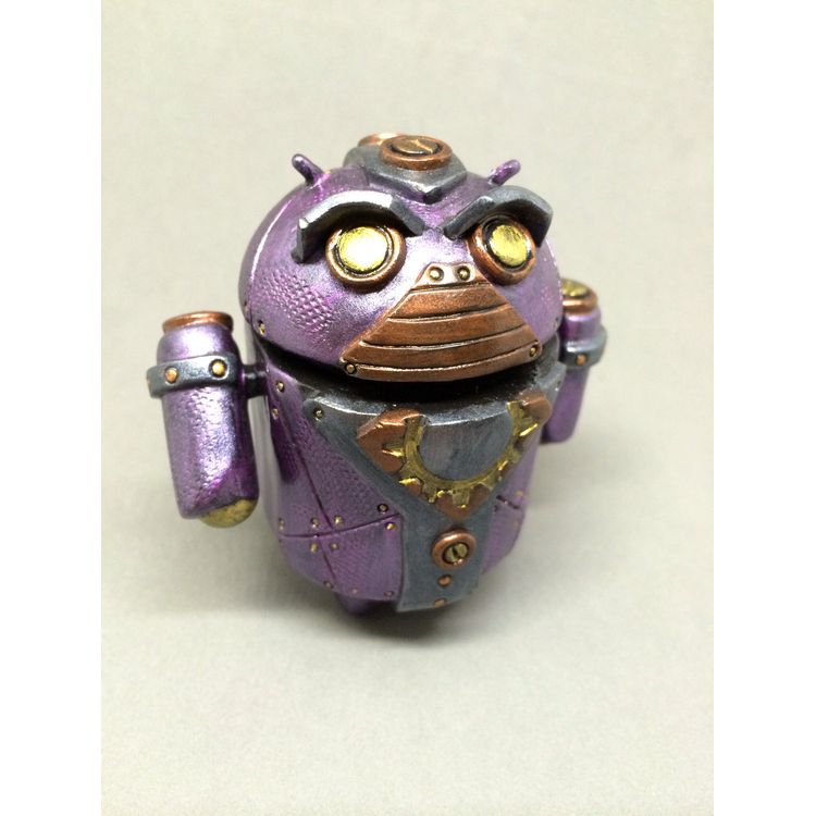 Steampunk'd Google Android Plum by Tanya Davis