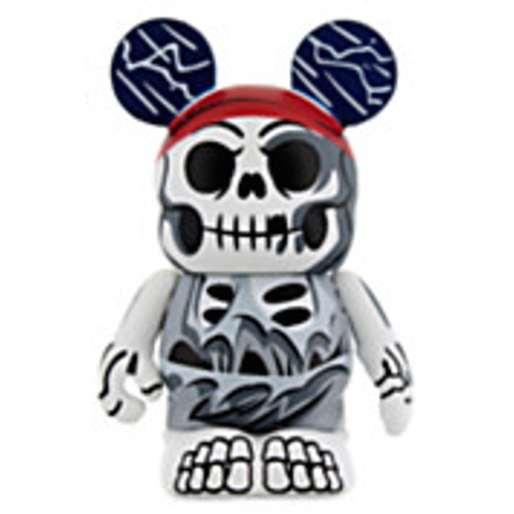Vinylmation Pirates of the Caribbean 2 Series - Skeleton Helmsman by Casey Jones