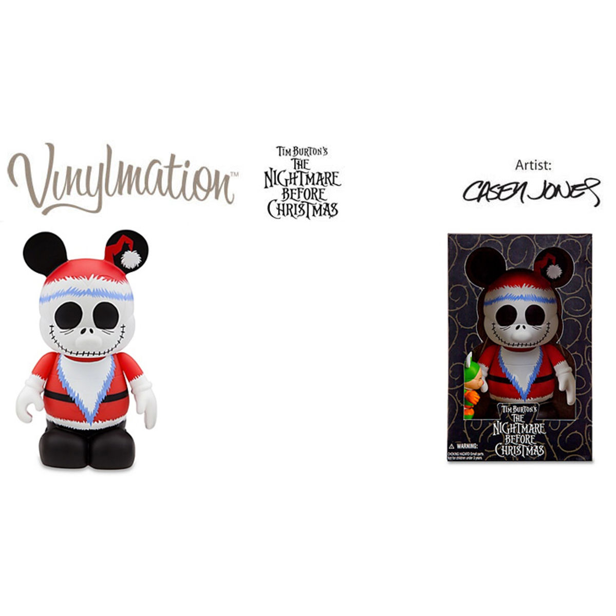 The Nightmare Before Christmas Combo : Jack - Sandy Claws