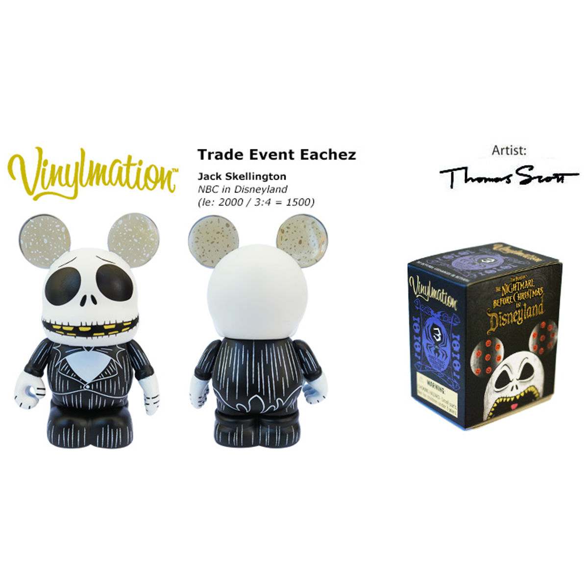 Trading Night 2014 - Jack Skellington - smiling