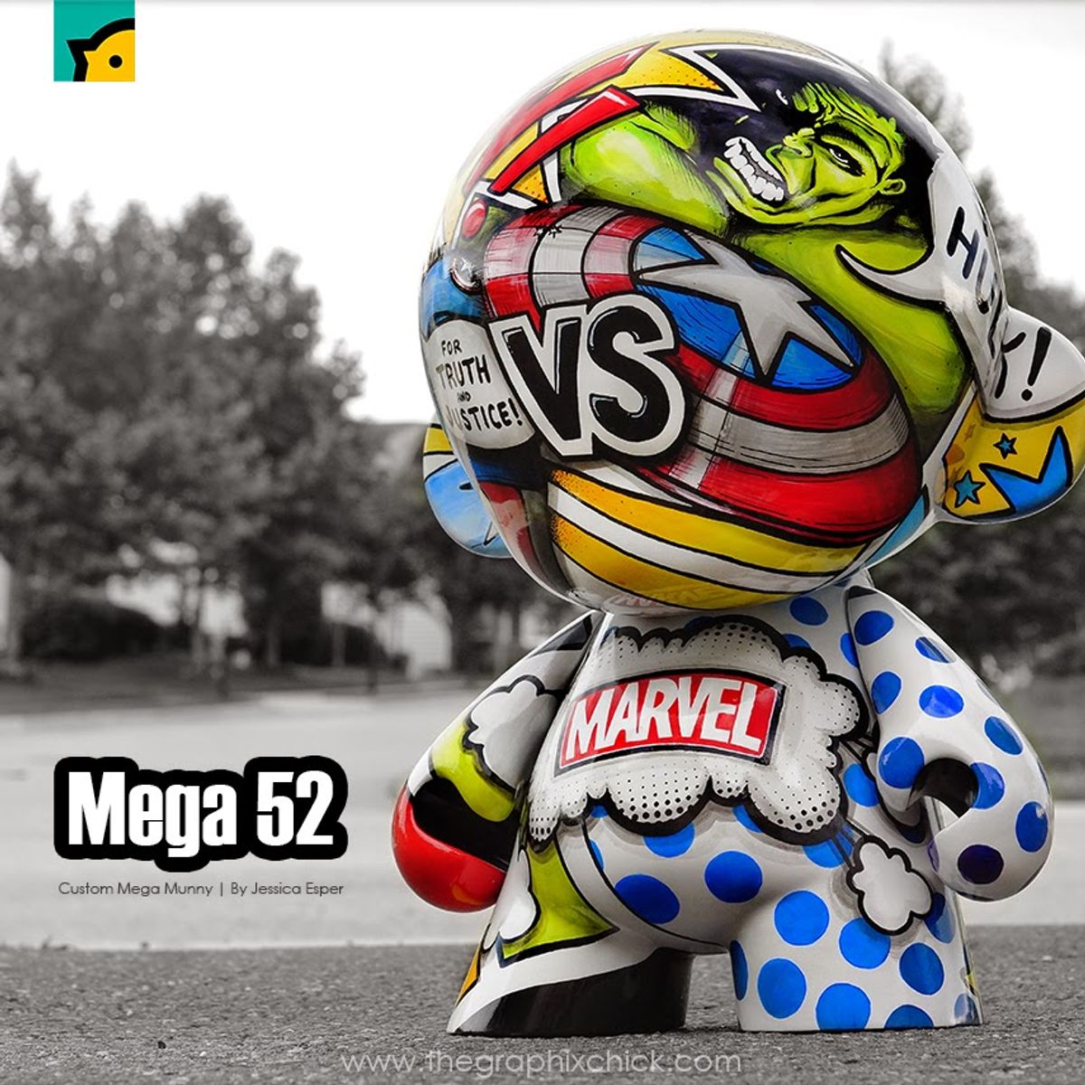 "Mega 52" - Hulk VS Captain America﻿