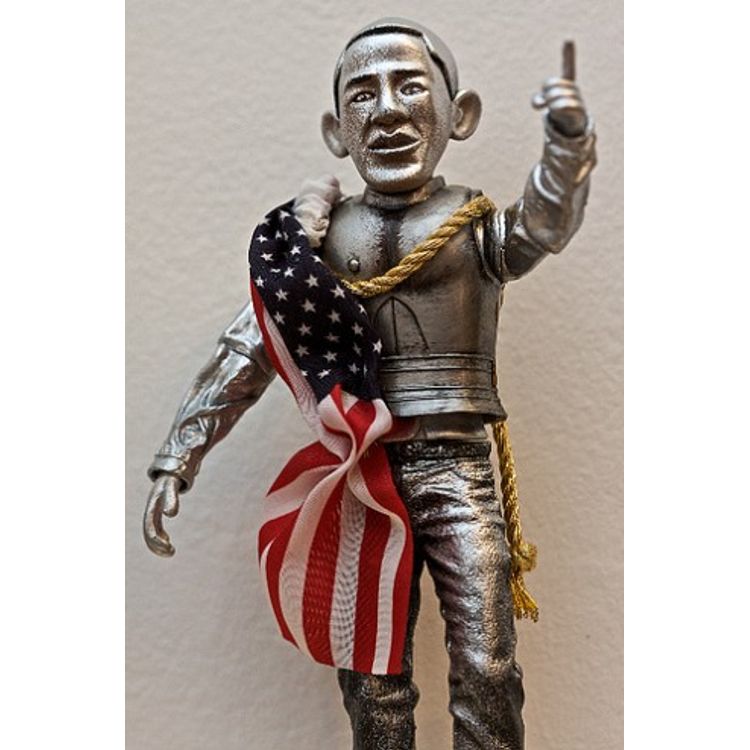 Barack Obama by Justin Alan Volpe (POPprolific)