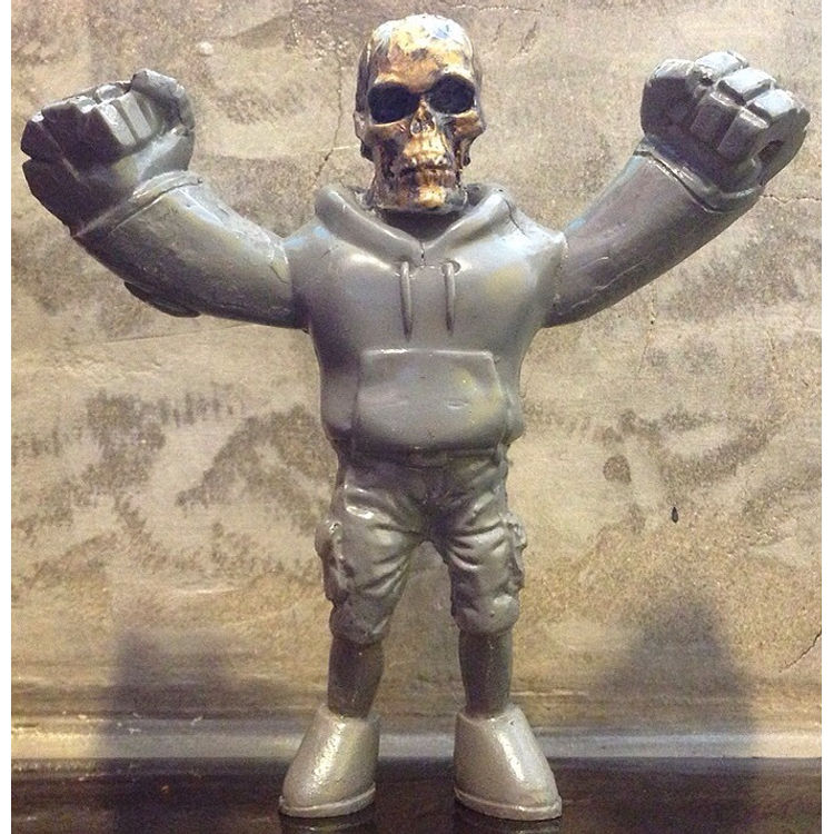 SKULL BIGFIST (GRAY COLOR) by Catmask Meaw