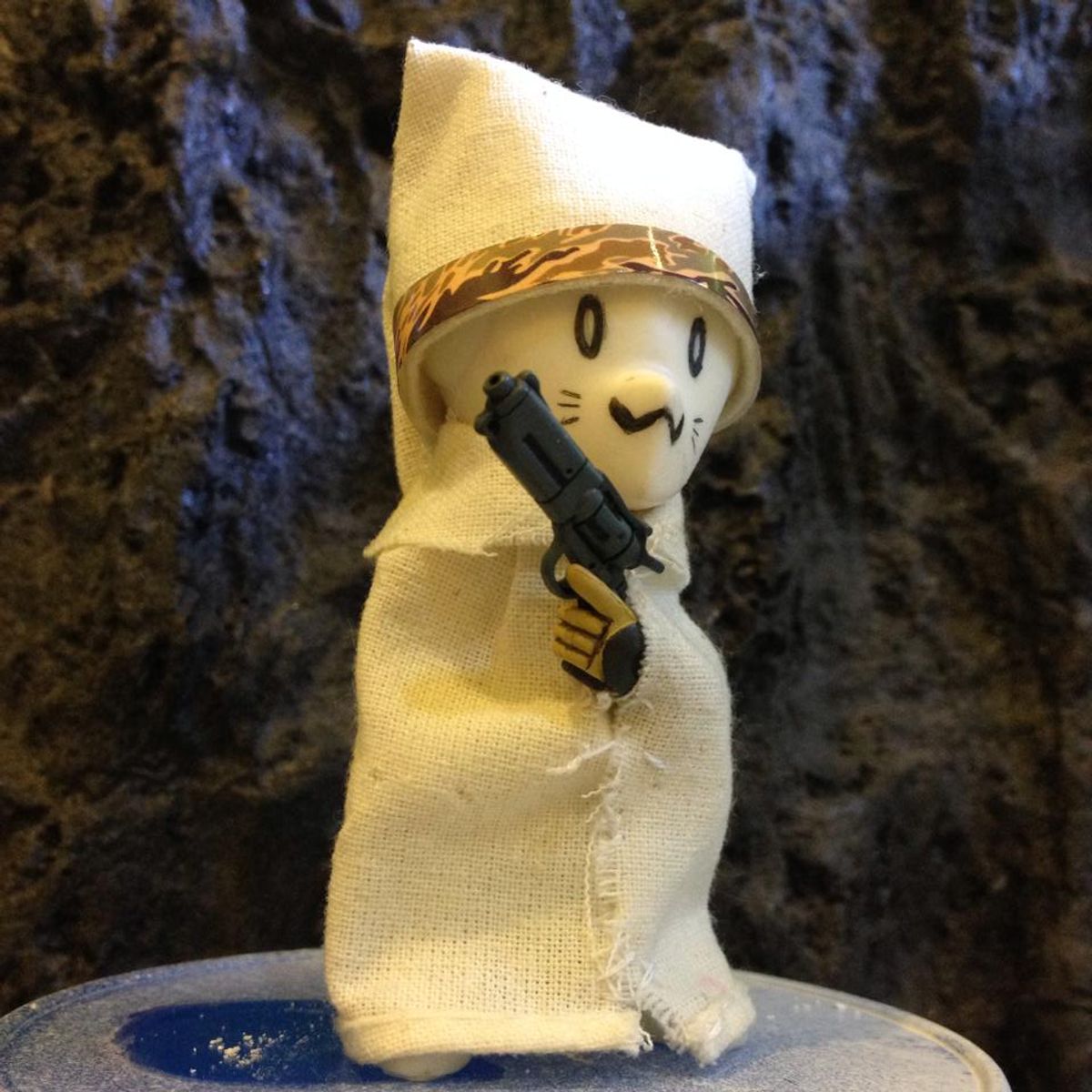 White cat killer Winter