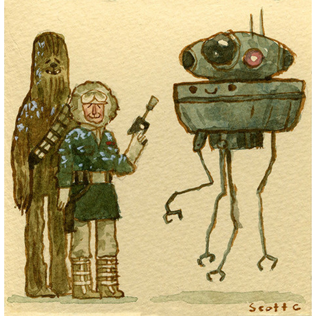 Star Wars: Episode V - Empire Stikes Back (B)