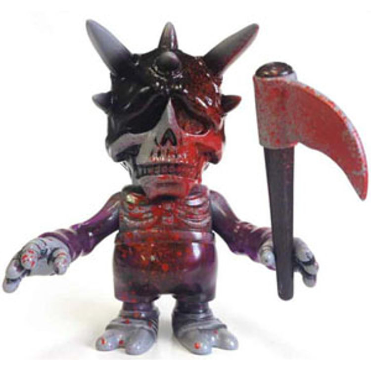 Skull BB - marbled black & purple (Chase-Bloody w/ Boogie scythe) by Cure Toys