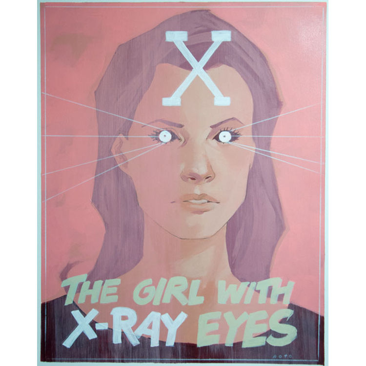 Girl with the X-Ray Eyes by Phil Noto