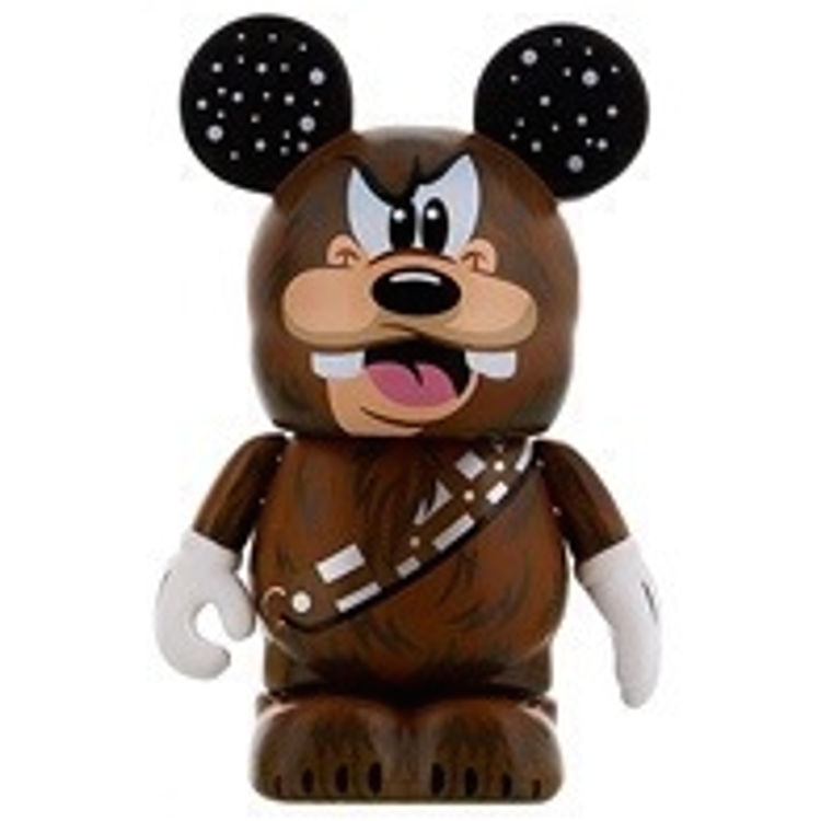 Star Wars Disney Characters - Goofy Chewbacca by Maria Clapsis