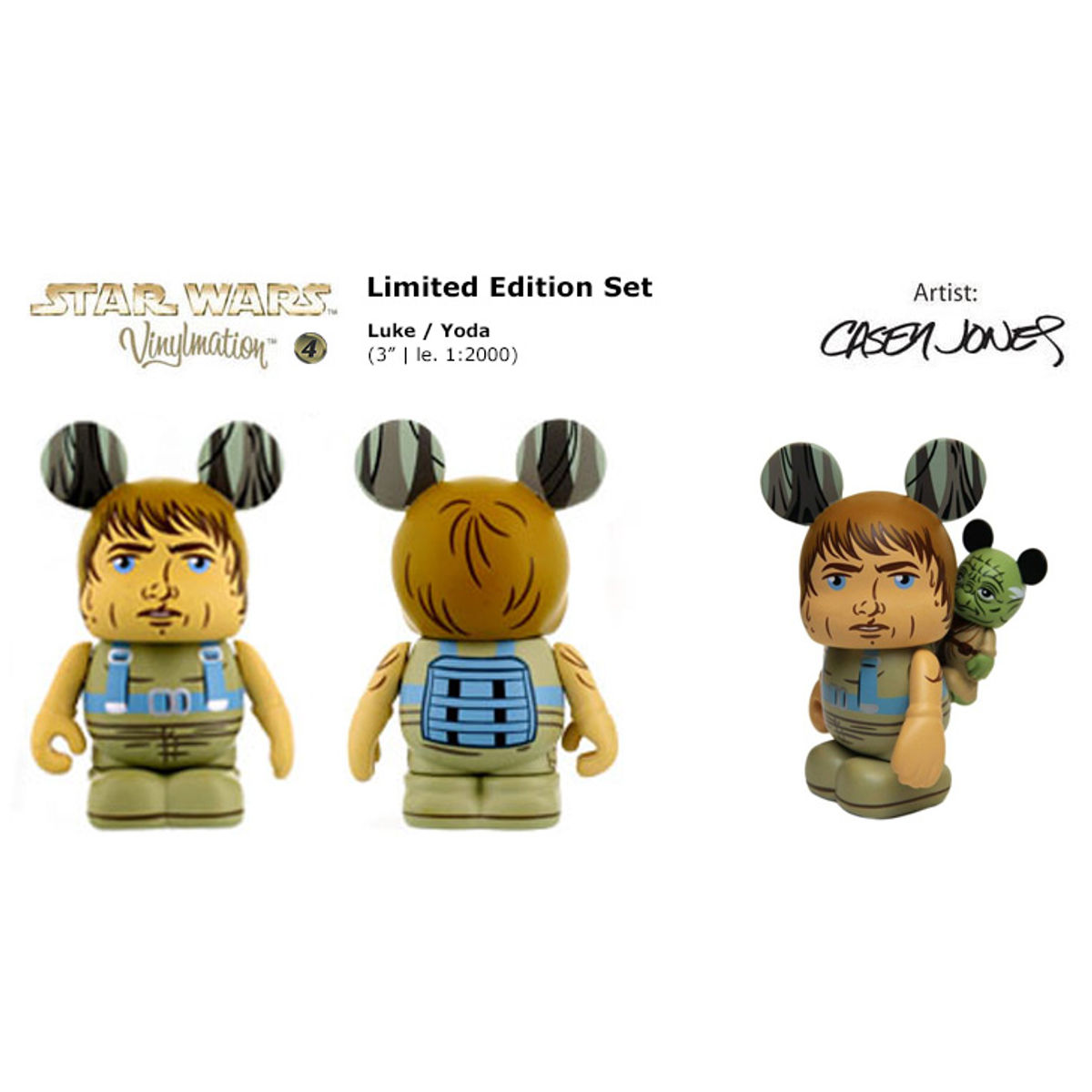 Star Wars 4 : Set : Luke & Yoda - Luke