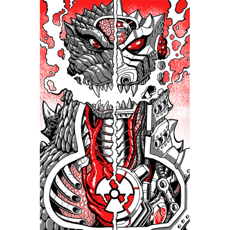 The Monster Inside (Godzilla vs. MechaGodzilla) by Matt Frank