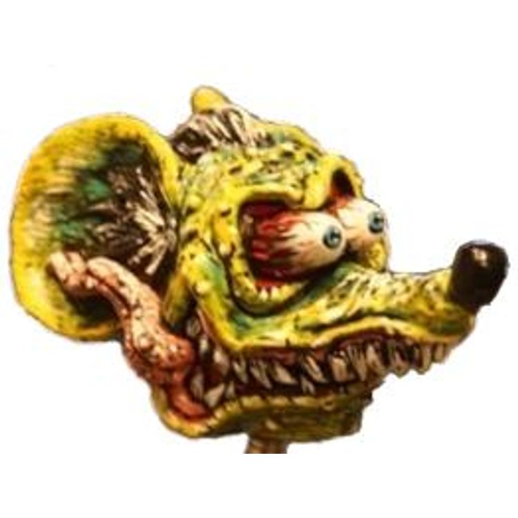 Rat Fink - cast resin shift knob by Cindy Raschke