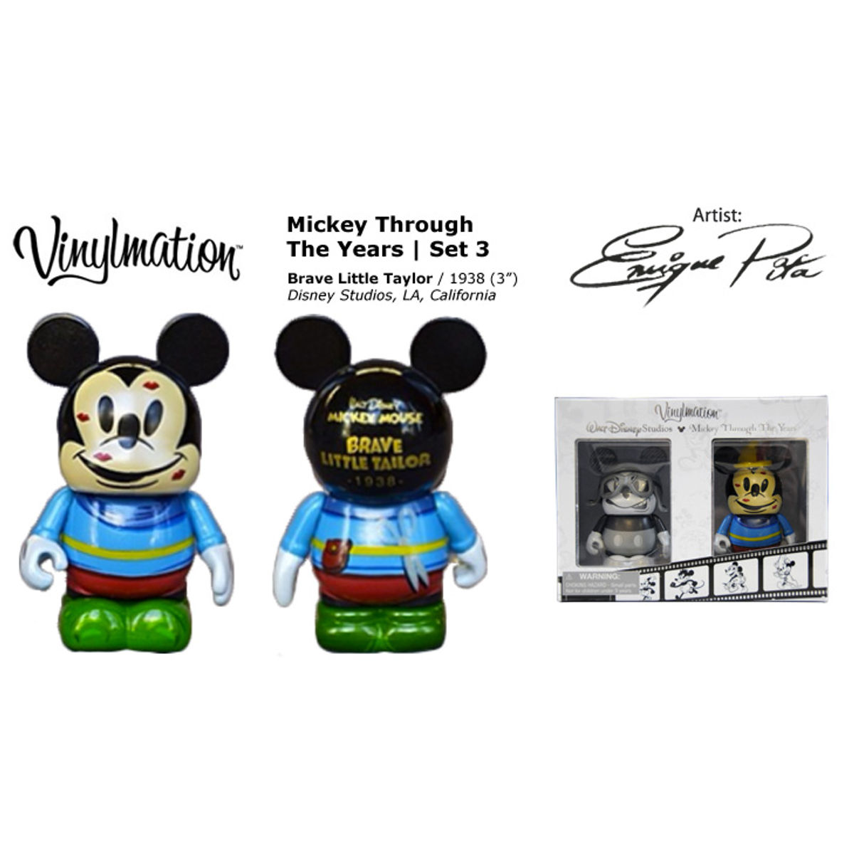 Mickey Through The Years : Set : 1933/1938 - Brave Little Taylor - 1938