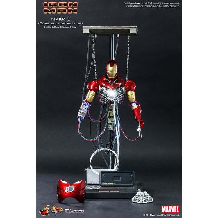 Movie Masterpiece - Iron Man 1/6 Scale Diorama Iron Man Mark 3 (Tune Up Ver.) by Marvel