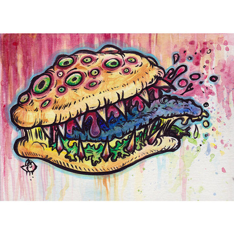 Toxic Cheeseburger by Jacqueline Gallagher