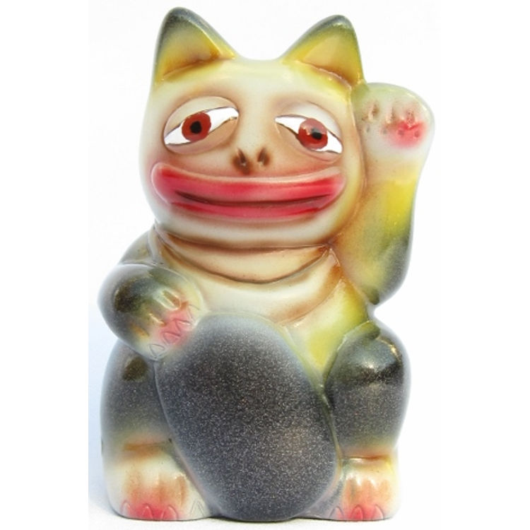 eel cat - Atom custom painted by Atom A. Amaresura