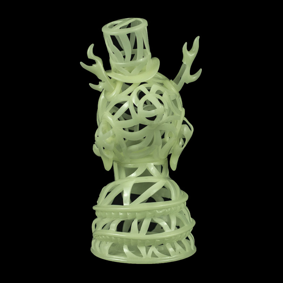 Heathern Snake Skelve Raw GID