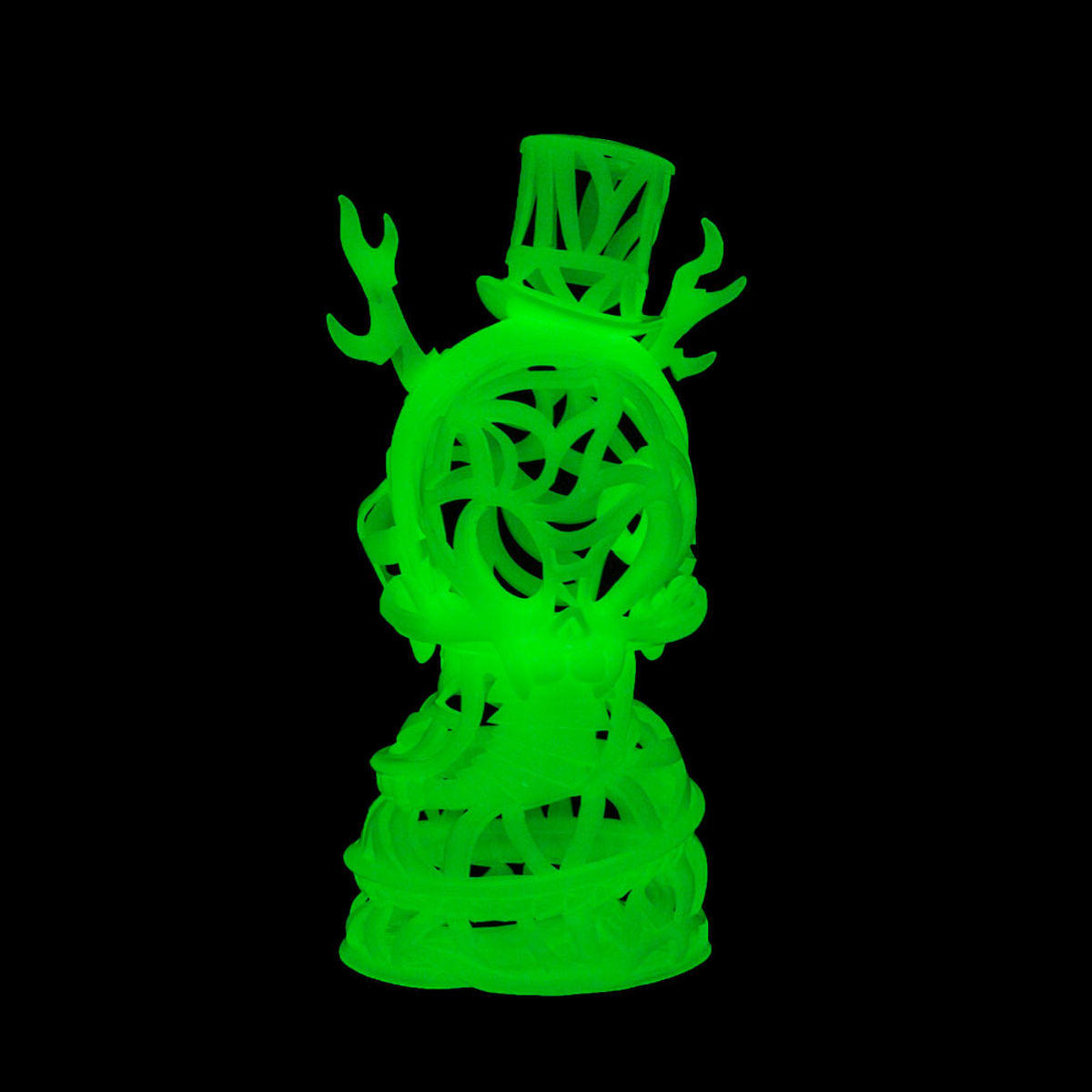 Heathern Snake Skelve Raw GID