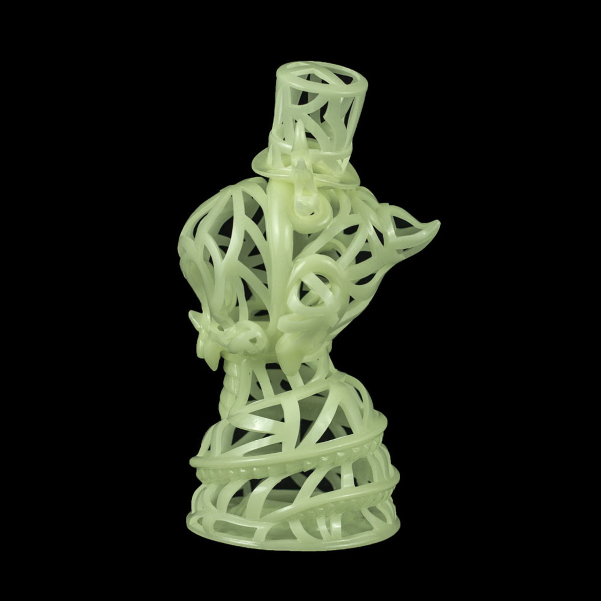 Heathern Snake Skelve Raw GID