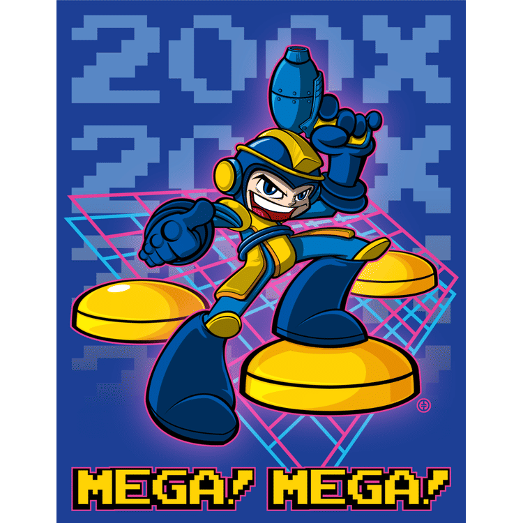 BAD ASS MEGA MAN by Tracy Tubera