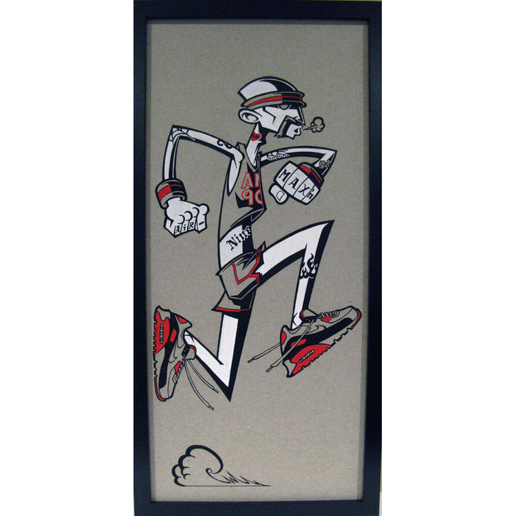 AIR MAX'N (Original Piece) by Tracy Tubera