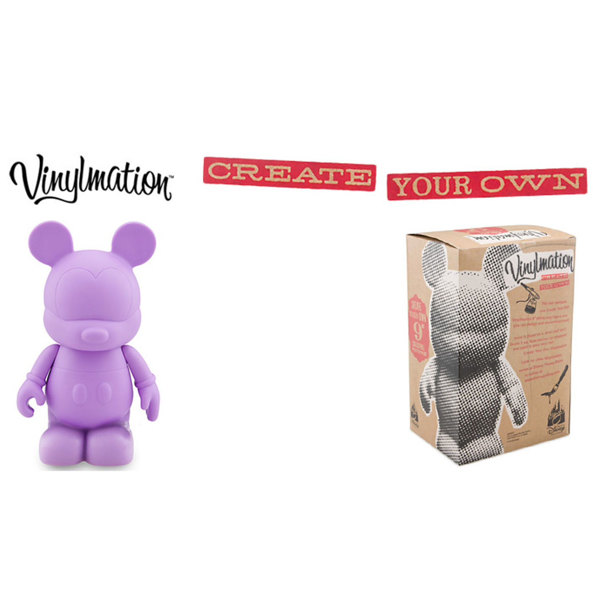 Create Your Own : 9" - Purple