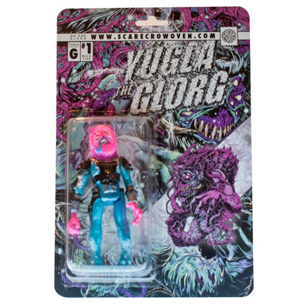 Yügla the Warrior Glorg action figure
