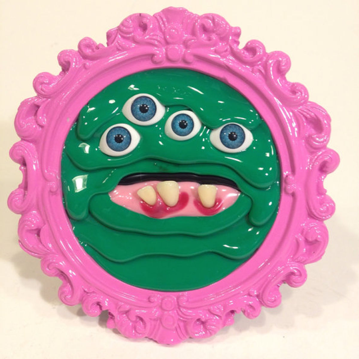 MeltMonsterPortraits - green/pink