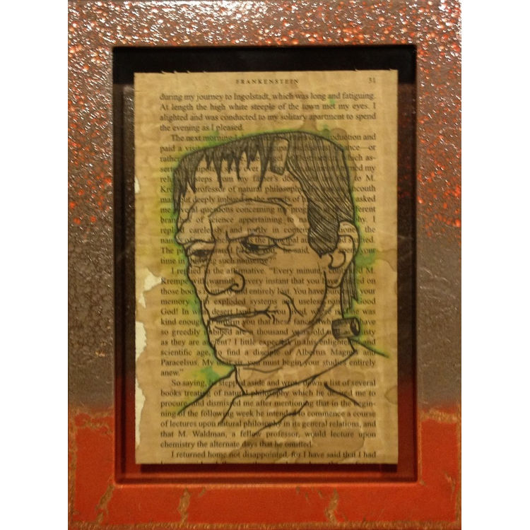 Frankenstein on Frankenstein by Honkeylips (Kevin Herdeman)