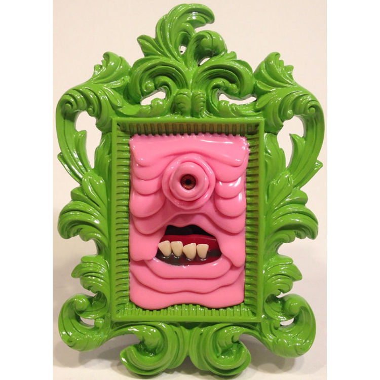 MeltMonsterPortraits - pink/mint green by Honkeylips (Kevin Herdeman)