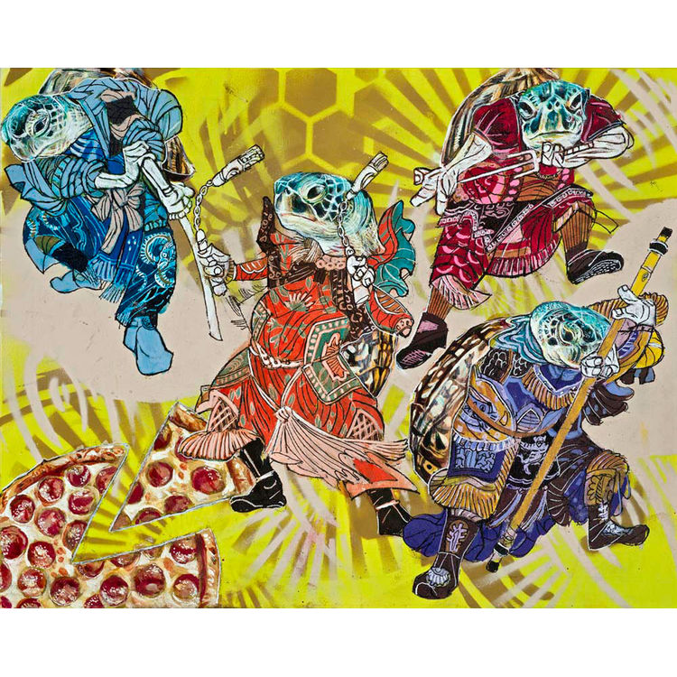 Heroes in a Halfshell Plus Pizza by David Lamplugh