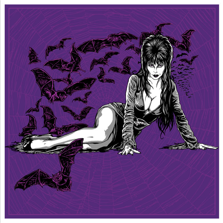 Mistress of the Dark (Framed) by Ghoulish Gary Pullin