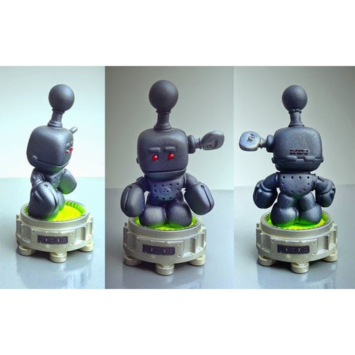 ROBOB R1 'Titanium' - toxic lime