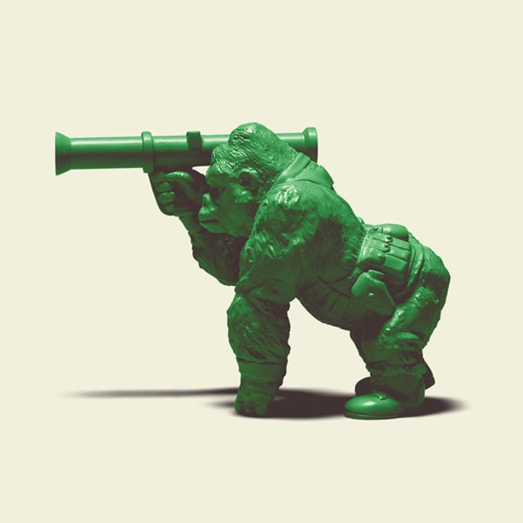 Green Green Army - gorilla gorilla by Point Panda