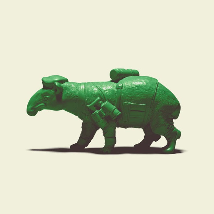 Green Green Army - malayan tapir by Point Panda