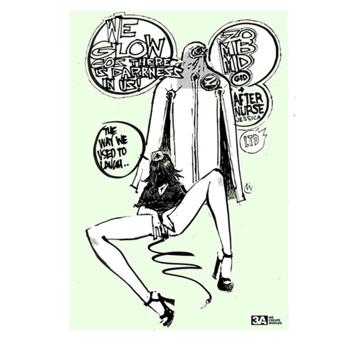 AK GID ZOMB MD AND GID NURSE JESSICA SET