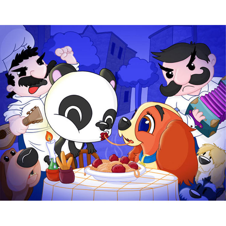 A romantic dinner by PodgyPanda