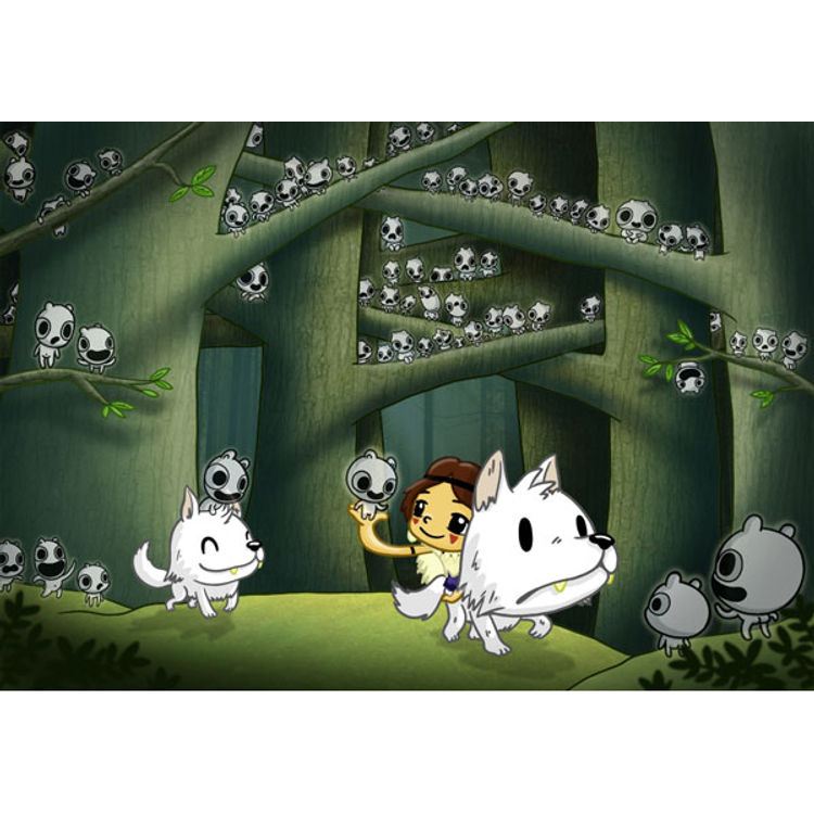Clickety Kodama's by PodgyPanda