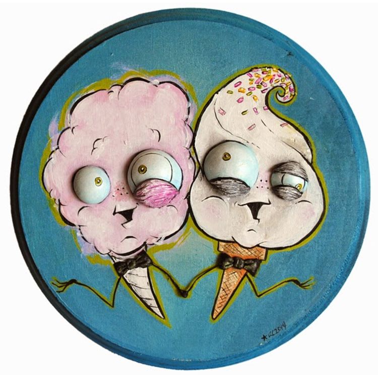 Jeremy Cottonberg and Jimmie Softserveeny by One Eyed Girl (Kasey Tararuj)