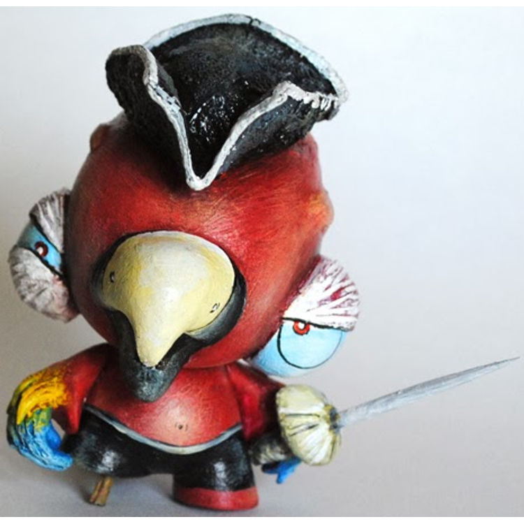 Captain Squawks by One Eyed Girl (Kasey Tararuj)