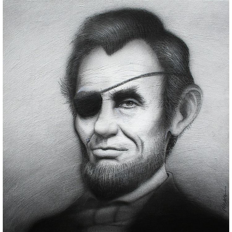 Pirate Abe by Mark Nagata