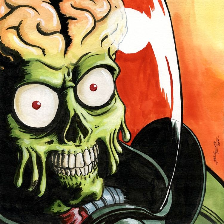 Ack-Ack, Gack! by ManlyArt (Jason Chalker)